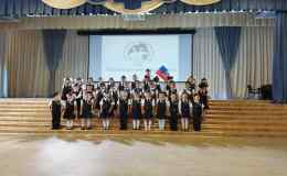 Торжественная церемония посвящения в юные казачата